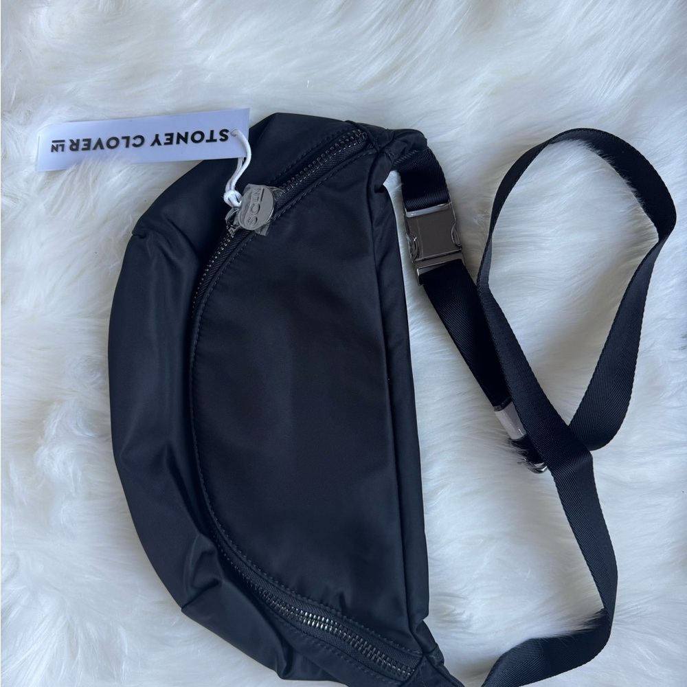 Stoney Clover Lane Classic Jumbo Fanny Pack Black NWT